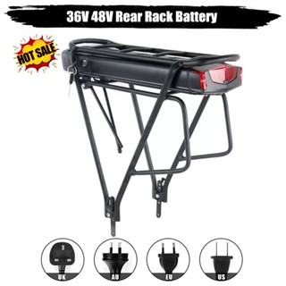 EU Stock 36V 13ah 15ah 48ah Rear Rack Battery Pack Electric Bike Llithium Battery E-bike Battery With Charger