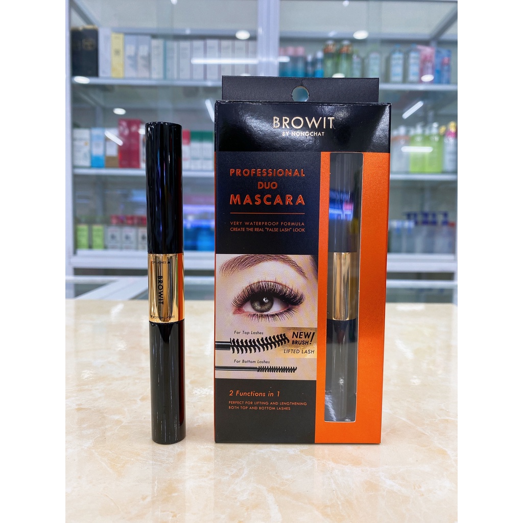 2-browit โดย Nongchat Professional Duo Professional Duo Mascara Thailand