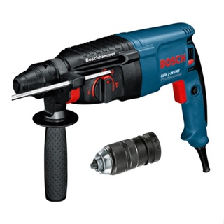 สว่านโรตารี่สกัดได้ Bosch GBH2-26DE 26 มม. 800w การันตีแท้แน่นอน BOSCH GBH2-26DFR 26MM 800W ROTARY DRILL