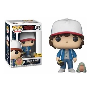 ฟิกเกอร์ Funko Pop Television Stranger Things Season TV Dustin &amp; Dart ของเล่นสําหรับเด็ก