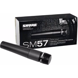 Shure SM57 ไมโครโฟน จับเสียงเครื่องดนตรี Instrument Microphone ของแท้ รับประกัน2ปี