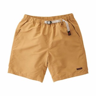 Gramicci กางเกงขาสั้นผู้ชาย รุ่น MENS SHELL PACKABLE SHORT TAN