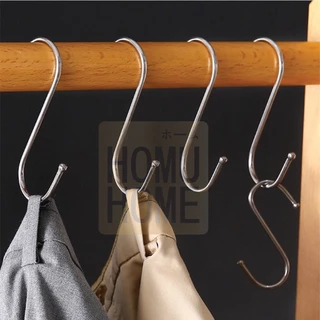 【HOMUHOME ホーム】ตะขอแขวน ตะขอตัวs ตะขอแขวนอเนกประสงค์ ตะขอสแตนเลสStainless Steal แข็งแรง ไม่เป็นสนิม HH55 SSS