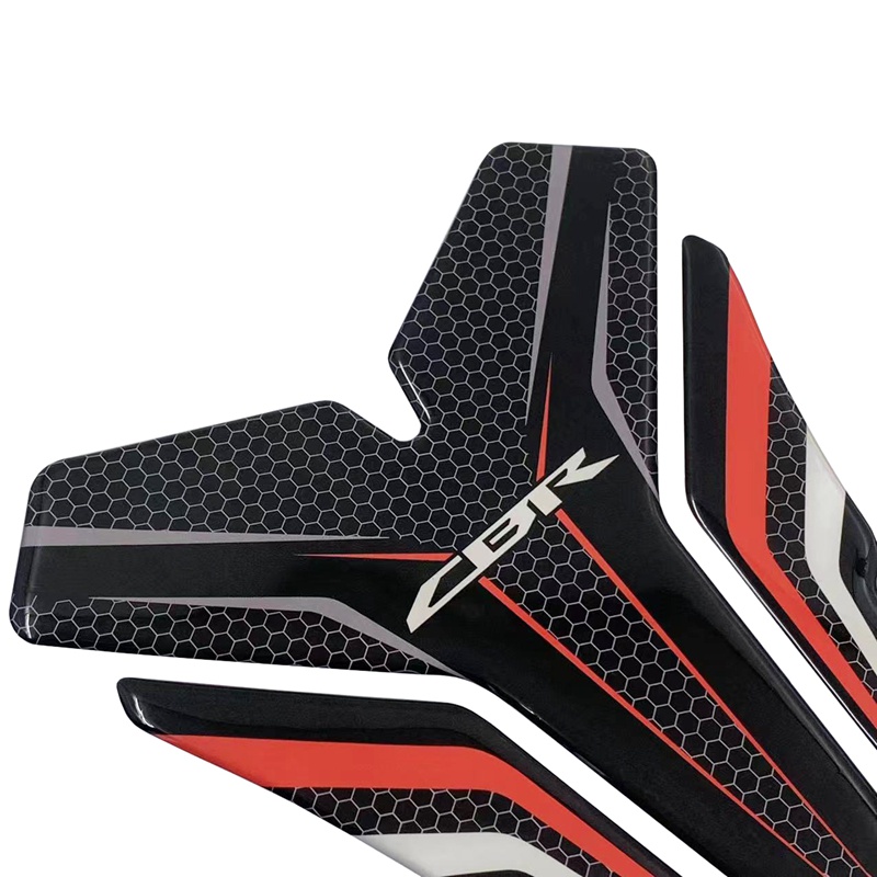 For Honda CBR 250RR 600RR 900RR 1000RR 650F 1100XX Fireblade 3D Carbon-look Motorcycle Tank Pad Prot