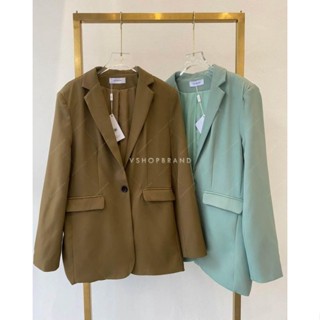 re stock 📐 3color 🖇️ Blazer Oversize📏 v 4951