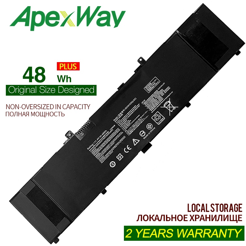 ApexWay B31N1535 Battery BX310U for Asus U4000U UX301UQ UX310UQ UX310UA UX3410UA UX410UA UX410UA-GV0