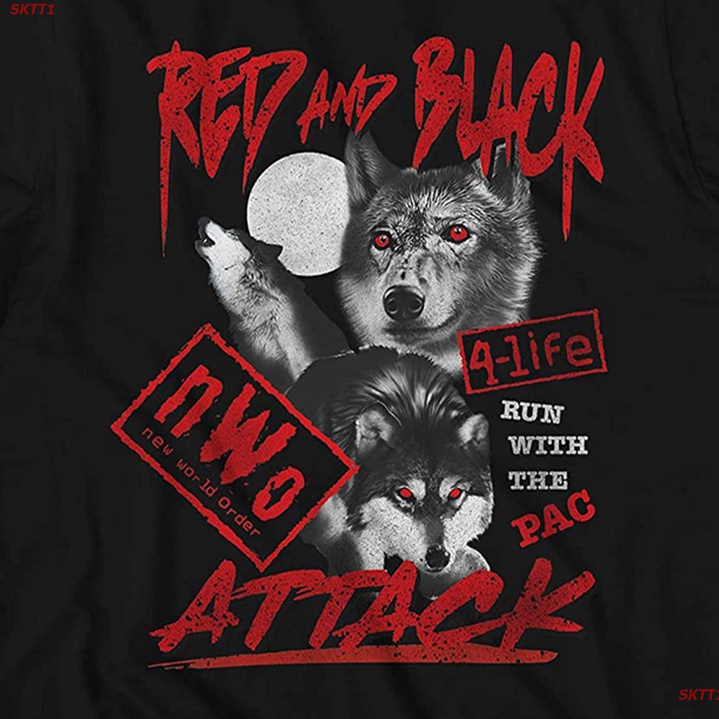 SKTT1 เสื้อยืดยอดนิยม WWE WCW Now Attack Shirt - New World Order - Hulk Hogan, Scott Hall And Kevin Nash T-Shirt Popular #2