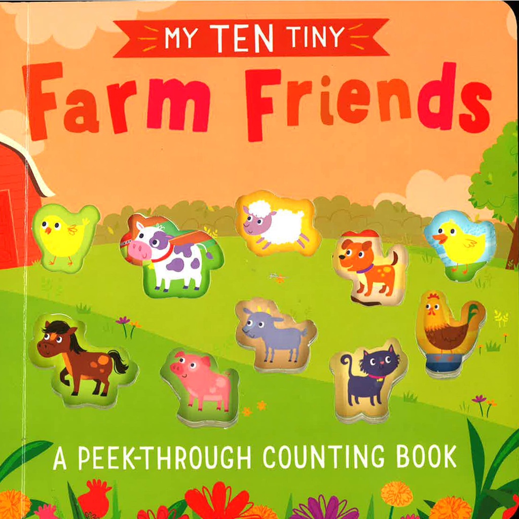 BBW หนังสือ My Ten Tiny: Farm Friends ISBN: 9781848579620