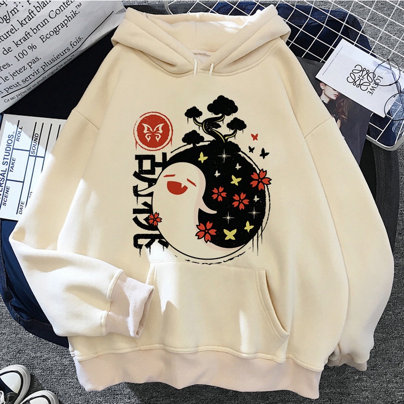 Genshin Impact Impack hoodies ผู้หญิง Harajuku 2022 ขนาดใหญ่พิมพ์ผู้หญิง pullover hodies streetwear