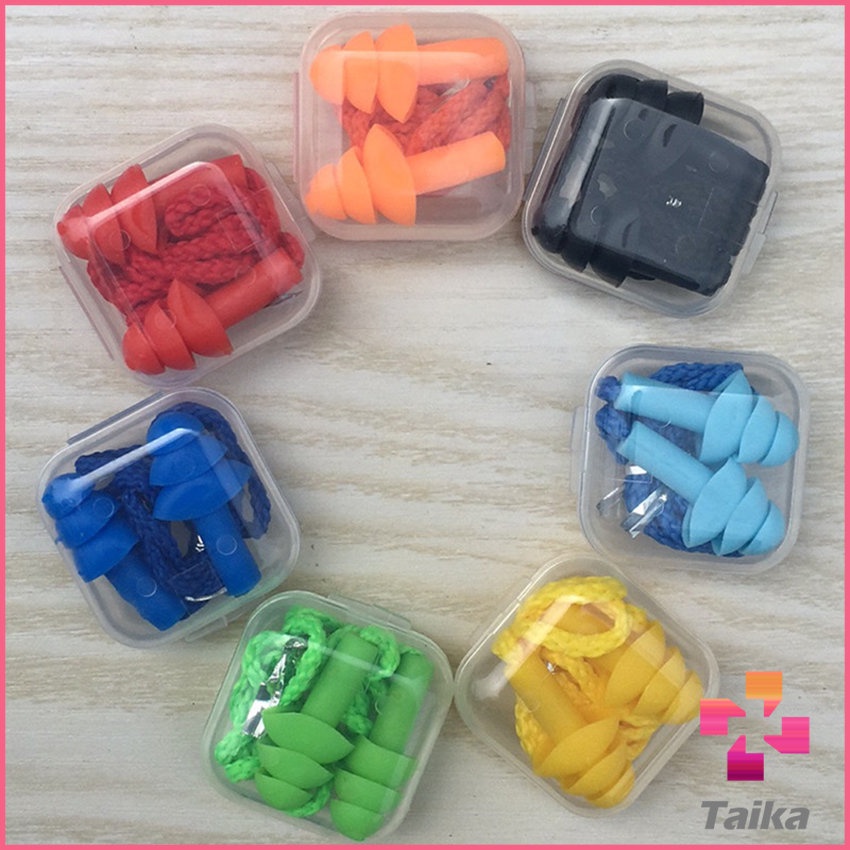 Taika ที่อุดหูกันเสียง ปลั๊กอุดหู เอียปลั๊ก  Earplugs - รูปที่ 3