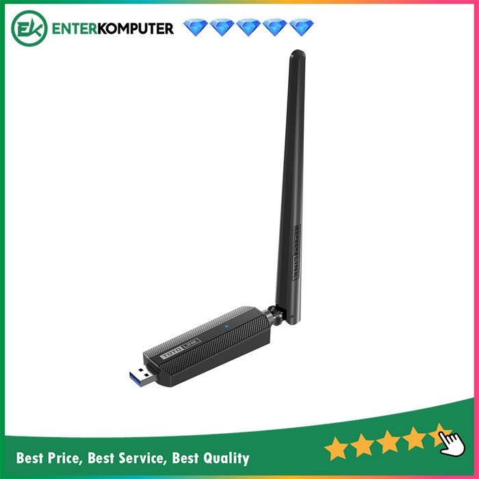 Totolink AX1800 การ์ด USB Dual Band ไร้สาย WIFI-6 - X6100UA