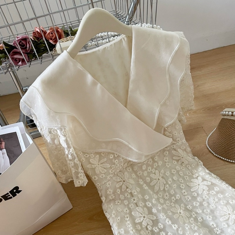 Nooch.Closet : ชุดเดรสลูกไม้ Sweet Lace Dress ราคา ถูกที่สุด ดีลบีเคเค แกลเลอรีภาพที่ 7