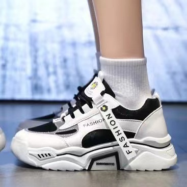 COOL SHOES (มาใหม่ AR-6601)  รองเท้าผ้าใบผู้หญิง เสริมส้น 5 ซม.รองเท้าผ้าใบลำลองเดซ พร้อมส่ง!