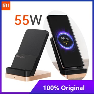 Original Xiaomi Wireless Charger 55W Qi Fast Charging Stand Chargers For Xiaomi Mi 12 Pro 11 Ultra 10 Mix 4 67W Usb Ch00