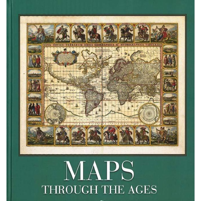 BBW หนังสือ Maps Through The Ages ISBN: 9788854416154