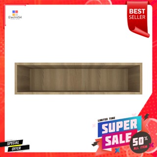 กล่องแขวน WPC PARAZZO ENZO 80x20x30 ซม. สี เนเจอรัลโอ๊คWALL CABINET WPC PARAZZO ENZO 80x20x30CM NATURAL OAK