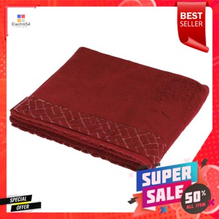 ผ้าขนหนู HOME LIVING STYLE MOSAIC 31x60 นิ้ว สีแดงTOWEL 31X60 MOSAIC RED HOME LIVING STYLE