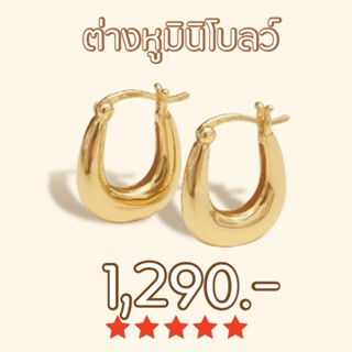 Shependence ต่างหูหม้อมินิ (Mini Bold Hoop Earrings)