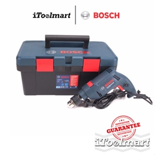 BOSCH สว่านกระแทก GSB 550 SET พร้อมกล่องเครื่องมือและดอกสว่าน