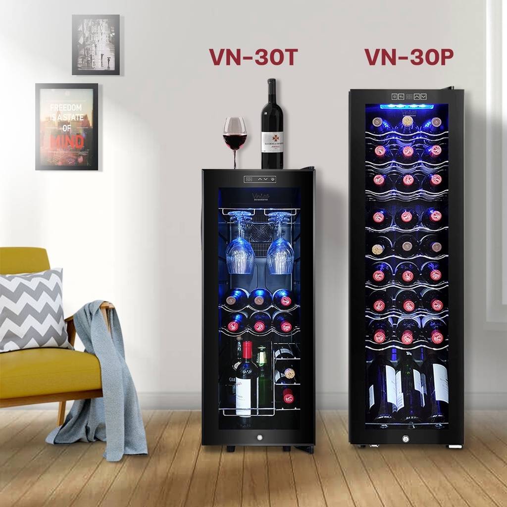❤️‍🔥พร้อมส่ง❤️‍🔥 ตู้แช่ไวน์ คุณภาพสูง เกรดA เก็บไวน์  Wine Cooler