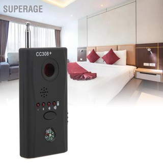 Superage เครื่องตรวจจับสัญญาณกล้องไร้สาย Gps 100‐240V ความไวสูง