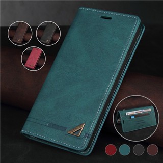 เคสโทรศัพท์มือถือหนัง ฝาพับ กันขโมย พร้อมช่องใส่บัตร สําหรับ IPhone 14 Pro Max