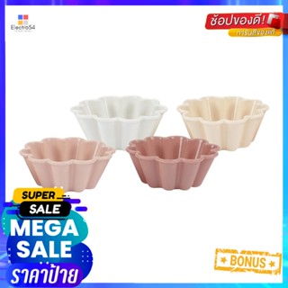 แม่พิมพ์ซิลิโคนจีบ COOK CHARMY 4 ชิ้น หลากสีFLOWER SHAPED SILICONE BAKING CUP COOK CHARMY 4PCS ASSORTED COLOR