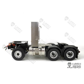 LESU radium speed model 1/14 truck Benz 3363 1851 all-metal 6X6 tractor chassis Tamiya