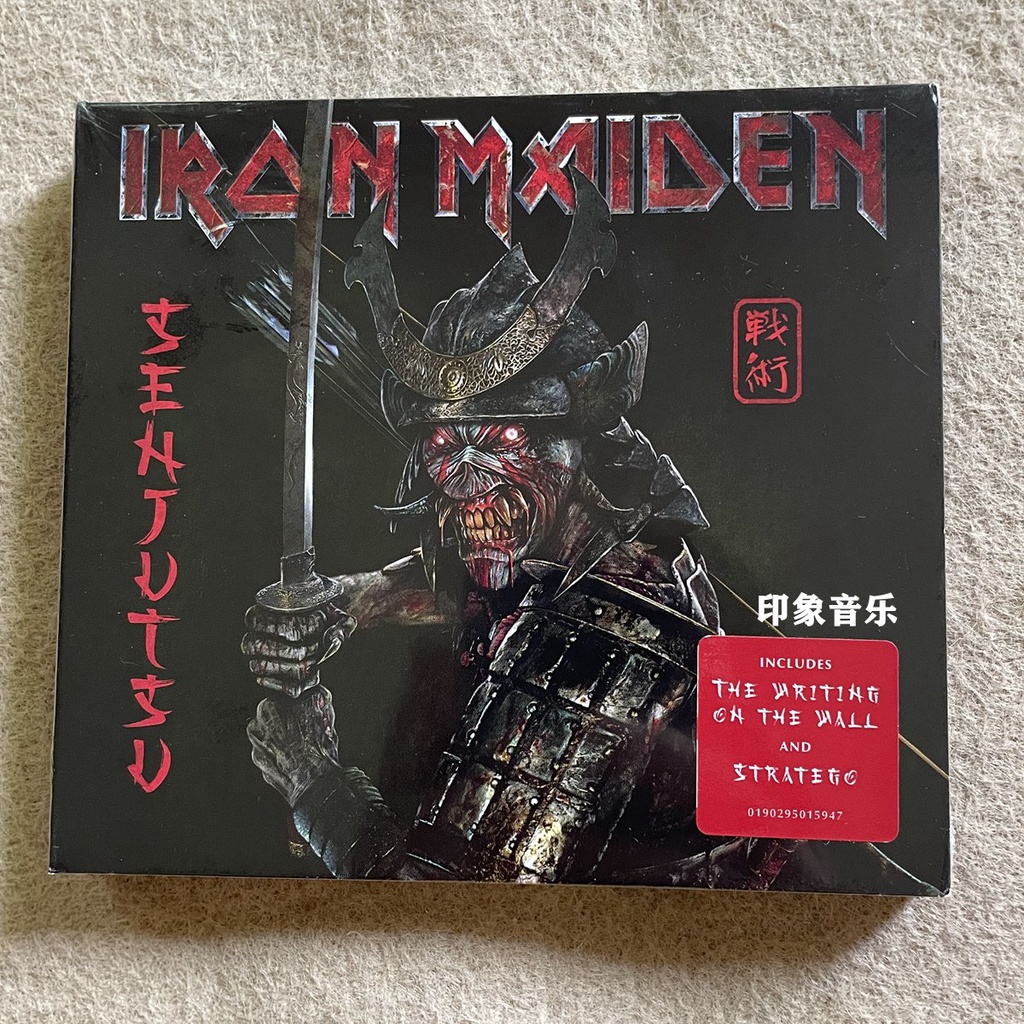 ใหม่ ของแท้ พร้อมส่ง แผ่น CD อัลบั้ม Iron Lady Iron Maiden Iron Maiden Senjutsu 2CD Heavy Metal~Heavyweight 2021