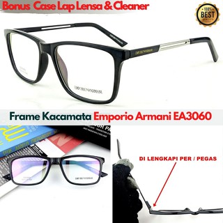 Emporio EA3060 กรอบแว่นตา สําหรับผู้ชาย สามารถลบเลนส์ป้องกันรังสีได้