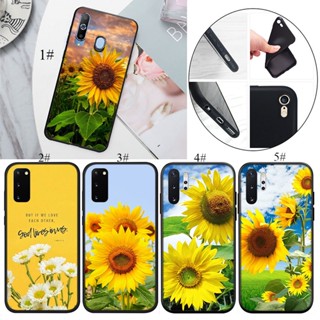 เคสโทรศัพท์มือถือแบบนิ่ม ลายดอกทานตะวัน DI41 สําหรับ Samsung Galaxy A82 A70 A50S A50 A40S A30S A30 A20S A20 A12