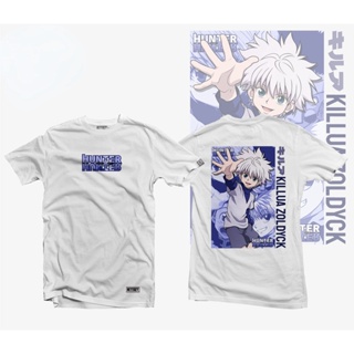 เสื้อยืดสําหรับผู้ชาย✴เสื้อเชิ้ต M.Anime - Hunter x Hunter - Killua Zoldyck v2 เสื้อยืด/เสื้อผ้ nsm