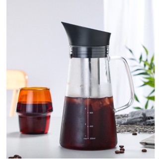 Cold Brew Iced Coffee Tea Maker ดริปกาแฟ เหยือกกรองกาแฟ หม้อกาแฟ เหยือกน้ำ Brewing Glass Carafe With Filter