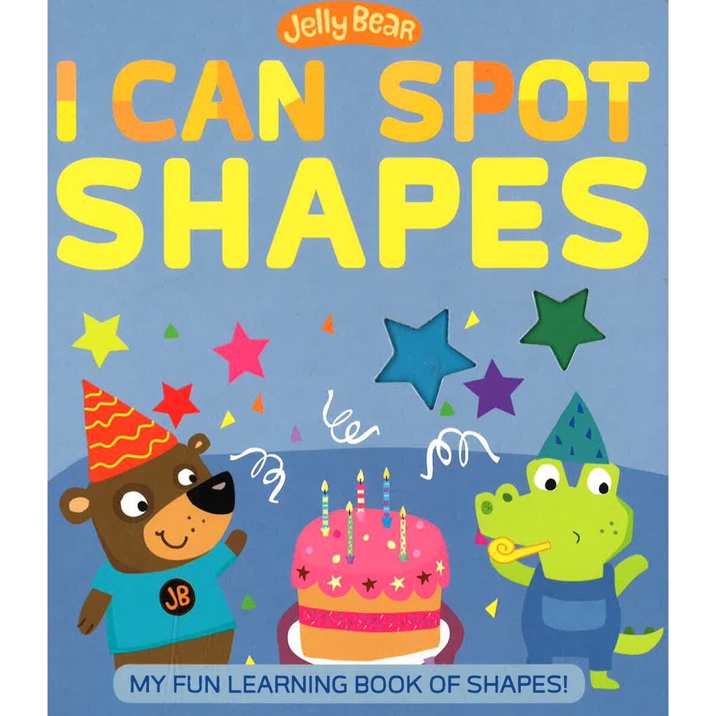 BBW หนังสือ Jelly Bear: I Can Spot Shapes ISBN: 9781788815260