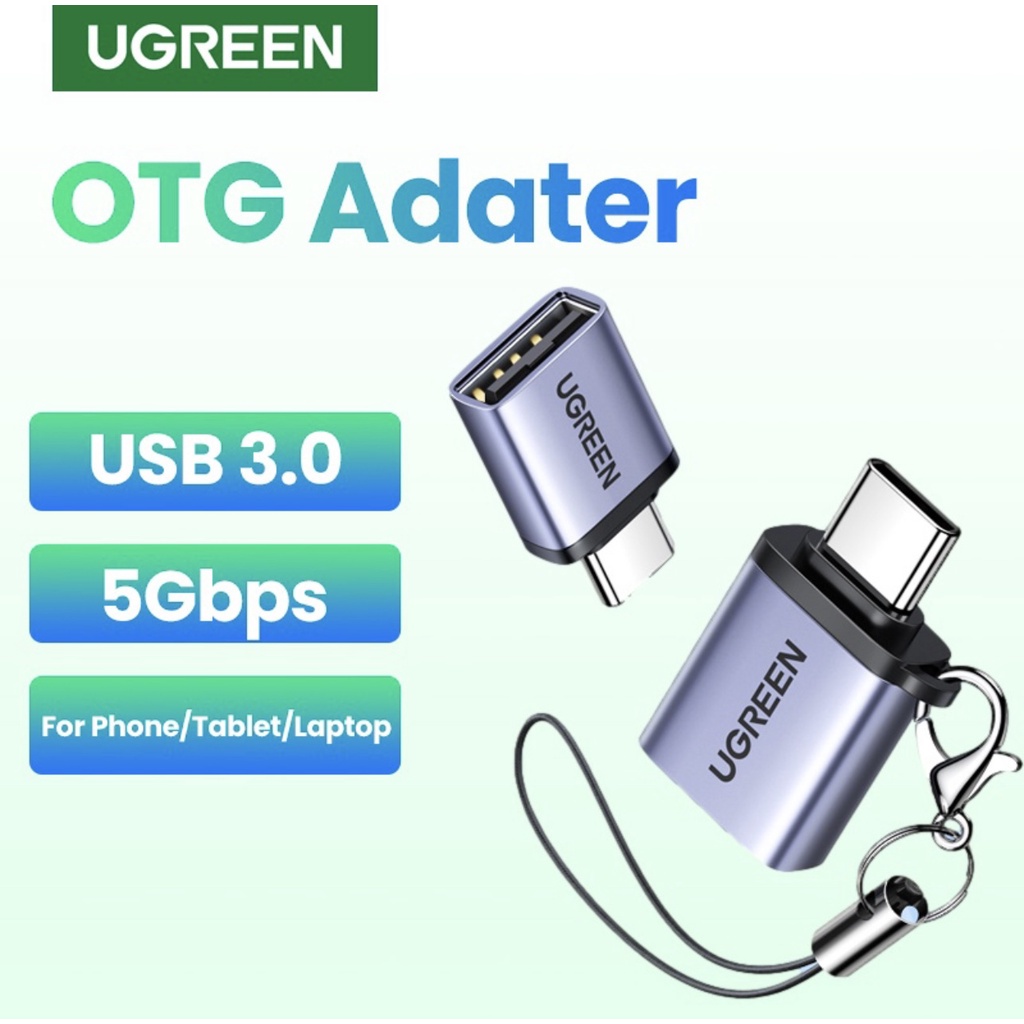 [ส่งไวจากไทย] อแดปเตอร์ USB 3.1 Type C to USB 3.0 UGREEN | Adapter USB 3.1 Type C to USB 3.0