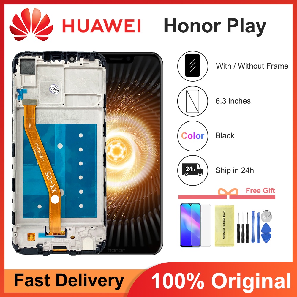 6.3'' Original Test For Huawei Honor Play LCD Display Touch Screen Replacement For Honor Play COR-L29 COR-AL00 S