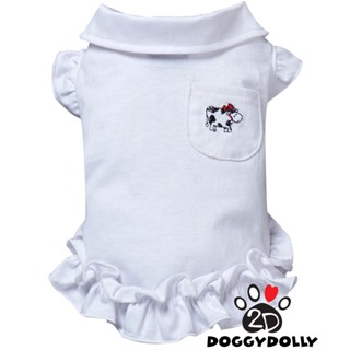 Petcloths -Doggydolly  เสื้อผ้าแฟชั่น เสื้อผ้าสัตว์เลี้ยง เสื้อผ้าหมาแมว เสื้อยืด คอกลม คอปก ขนาด1-9โล T692