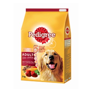 Pedigree เพดดิกรี อาหารสุนัขพันธุ์กลาง-ใหญ่ รสตับและผัก 1.5 KG