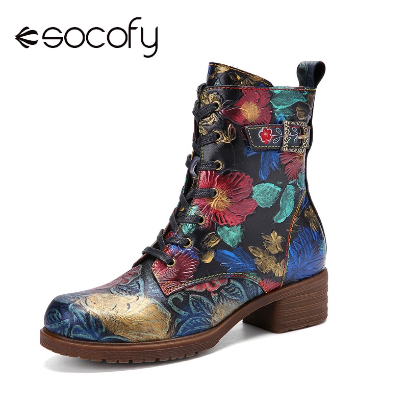 socofy lace up boots