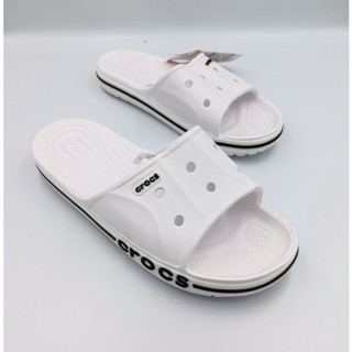 รองเท้าแตะแฟชั่นสไตล์ Crocs Bayaband Slide (Unisex)