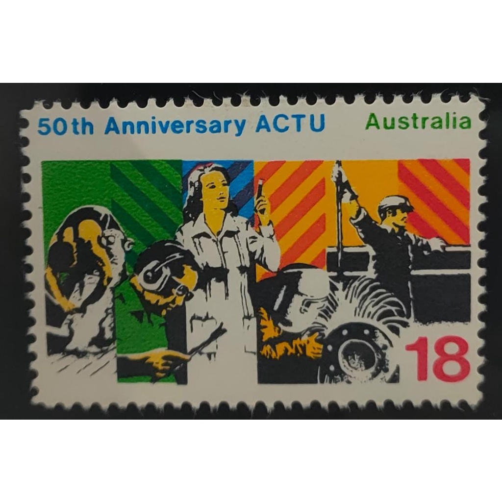 50TH ANNIVERSARY ACTU, 18C, MINT