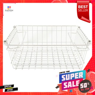 ตะกร้าสเตนเลส ORGAN 26x26x9 ซม. ซ้อนได้ S KECHWIRE BASKET KECH ORGAN S 26X26X9CM STAINLESS STEEL