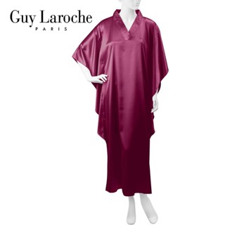 Guy Laroche GV3615  เดรสยาว SATIN ทรงค้างคาวรอบอก สะโพก ได้ถึง 50 นิ้ว ความยาวชุด 50 นิ้ว