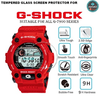 Casio G-Shock G-7900 MATMOTO Series 9H ฟิล์มกระจกนิรภัยกันรอยหน้าจอนาฬิกา G7900 MAT MOTO