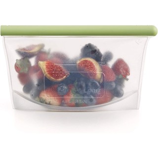 Direct from Japan Lekue Silicon Bag Food storage, cooking, hot water boiling, 0.5L capacity, can be stored upright.