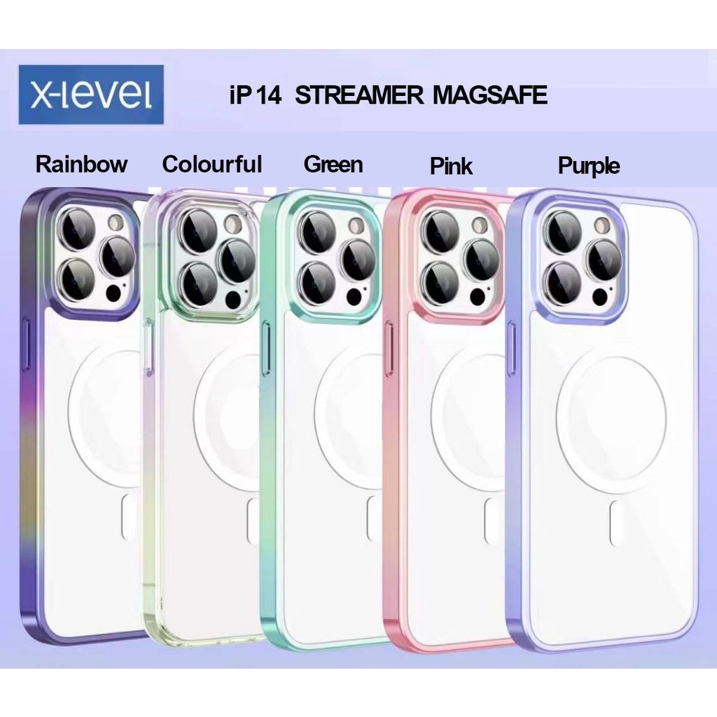 X-level Case Streamer Magsafe เคส เอ็กซ์เลเวล ชาร์จแม่เหล็ก ใช้สำหรับ ...