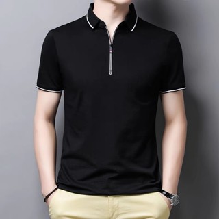 สินค้าพร้อมส่ง  เสื้อโปโลชาย  เสื้อคอปก เสื้อ polo มี5สี ผ้านุ่ม  ST02