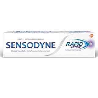 Sensodyne Rapid Action เซ็นโซดายน์ ยาสีฟัน ช่วยลดการเสียวฟัน ขนาด 100 กรัม 17495