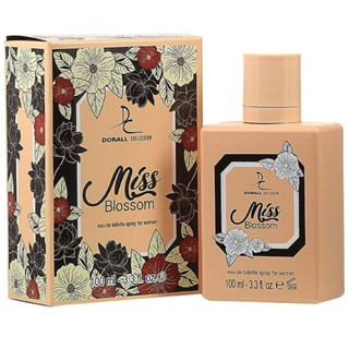 ราคาต่อขวด น้ำหอมผู้หญิง DORALL COLLECTION MISS BLOSSOM ขนาด 100 มล. กลิ่นฟรุตตี้ หอมแบบแป้งเด็ก