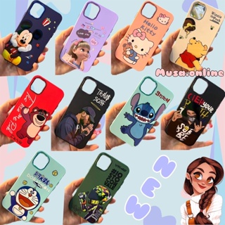 🔷 Samsung A03 A71 A51 A12 🔷 พร้อมส่งค่ะ New case กำมะหยี่ขอบโครเมี่ยม ลายการ์ตูนน่ารัก 🔷